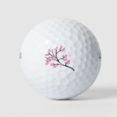Blossom Branch Cherry Floral Flowers Natuur Tree. Golfballen (Voorkant)