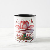 "Blossom Brew: Een Floral Fantasy Mok" Mok (Midden)