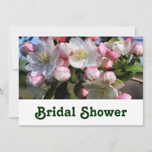 Blossom Bridal Wedding Shower Uitnodiging