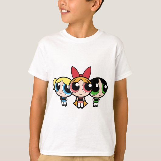Blossom, Bubbles en Buttercup: Unleash T-Shirt (Voorkant)