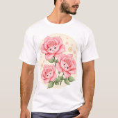 Blossom Buddies: Petals with Personality T-shirt (Voorkant)