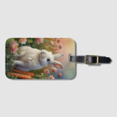 Blossom Bunny & Carrot Patch Bagagelabel (Voorkant (horizontaal))