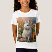 Blossom Bunny & Carrot Patch Kids T-Shirt (Voorkant)