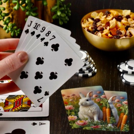 Blossom Bunny & Carrot Patch Speelkaarten 