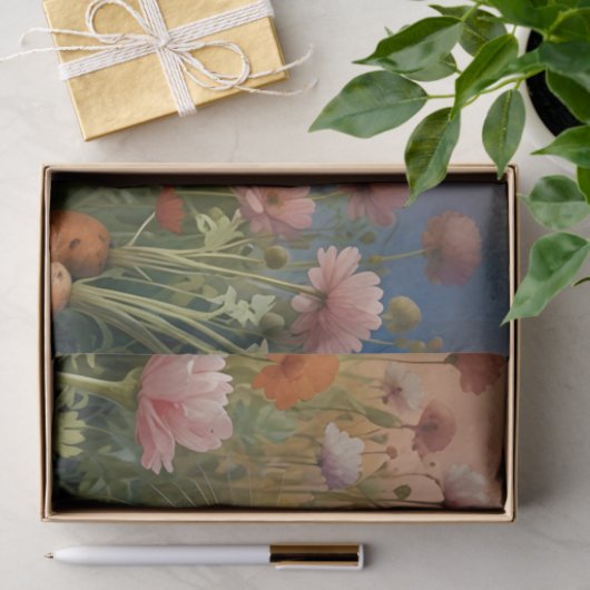 Blossom Bunny & Carrot Patch Tissuepapier (Geschenk)