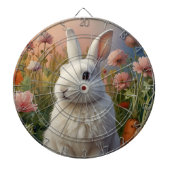 Blossom Bunny & Wortel Patch Dart Board Dartbord (Voorkant)