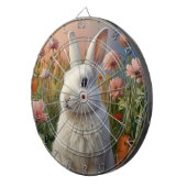 Blossom Bunny & Wortel Patch Dart Board Dartbord (Voorkant Rechts)