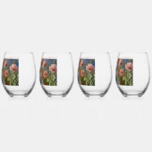 Blossom Bunny & Wortel Patch Drinkware Set Wijnglas Zonder Voet (Links)
