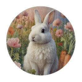 Blossom Bunny & Wortel Patch Glas Snijplank