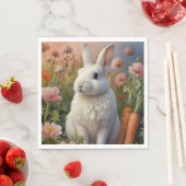 Blossom Bunny & Wortel Patch Papier Servet (Insitu)