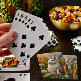 Blossom Bunny & Wortel Patch Speelkaarten