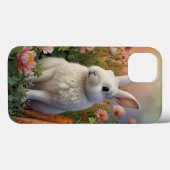 Blossom Bunny & Wortel Patch Telefoonhoesje Case-Mate iPhone Case (Achterkant (horizontaal))