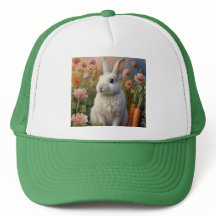 Blossom Bunny & Wortel Patch Trucker Hat