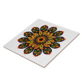 Blossom Burst Keramische Tegel Tegeltje (Zijkant)