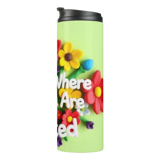 Blossom Burst Thermosbeker (Geroteerd rechts)