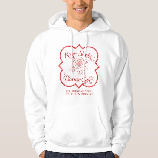 Blossom Cafe Mannen Hoodie (Voorkant)