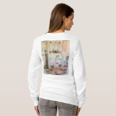 Blossom Cafe voor/achter T-shirt (Achterkant volledig)