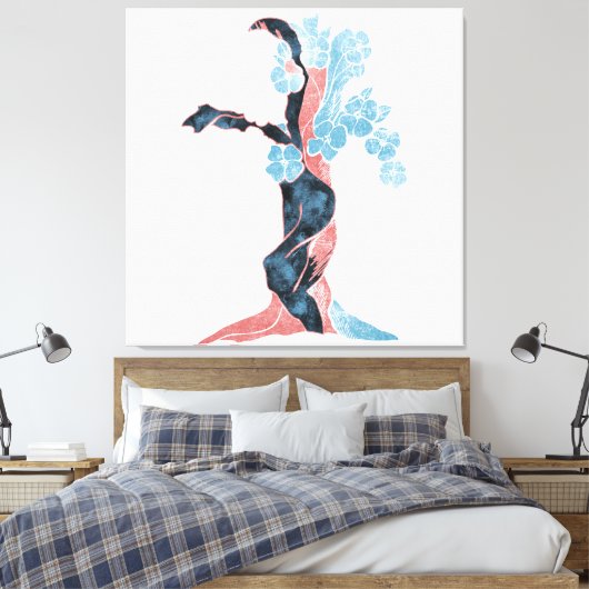 Blossom Canvas Afdruk (Insitu (Slaapkamer))