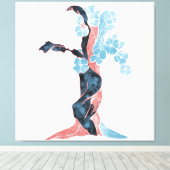 Blossom Canvas Afdruk (Insitu (Houten vloer))