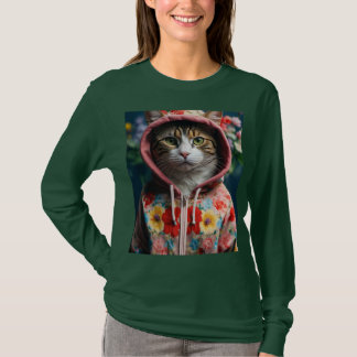 Blossom Cat: De Hoodie Kronieken T-shirt
