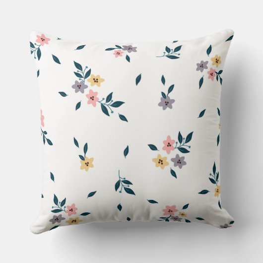 Blossom Charm Monogram Kussen (Achterkant)