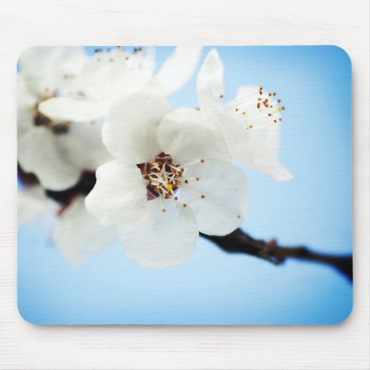 Blossom Clouds Mousepad Muismat (Voorkant)