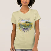 Blossom Collector Wildflower Meadow Crystal Ball T-shirt (Voorkant)