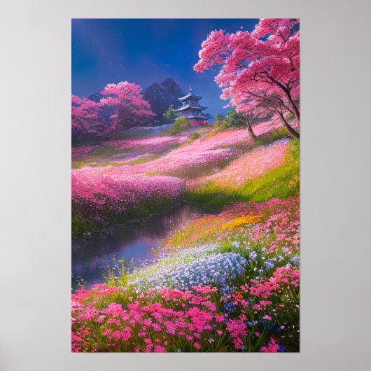 Blossom Crest Poster (Voorkant)