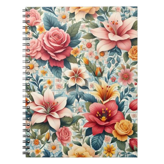 Blossom Delight Tegel Journal Notitieboek (Voorkant)