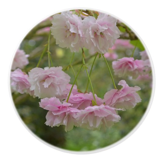 Blossom Drawer Knob lt. Keramische Knop (Voorkant)