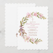 Blossom - eerste communiqué - uitnodiging (Voorkant / Achterkant)