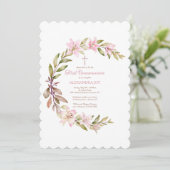 Blossom - eerste communiqué - uitnodiging (Staand voorkant)