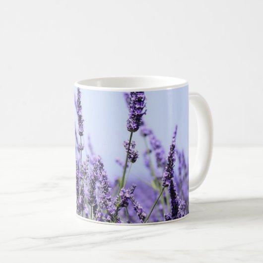 "Blossom Elegance: Flower Design Mok" Koffiemok (Voorkant rechts)