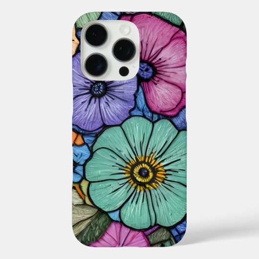 Blossom Elegant Bloemen iPhone Case voor Vrouwen (Achterkant)