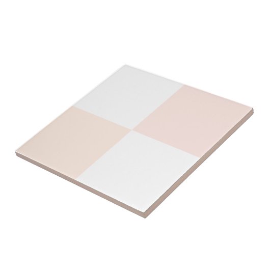 Blossom elegantie zalm floral tegel set Patroon 3 Tegeltje (Zijkant)