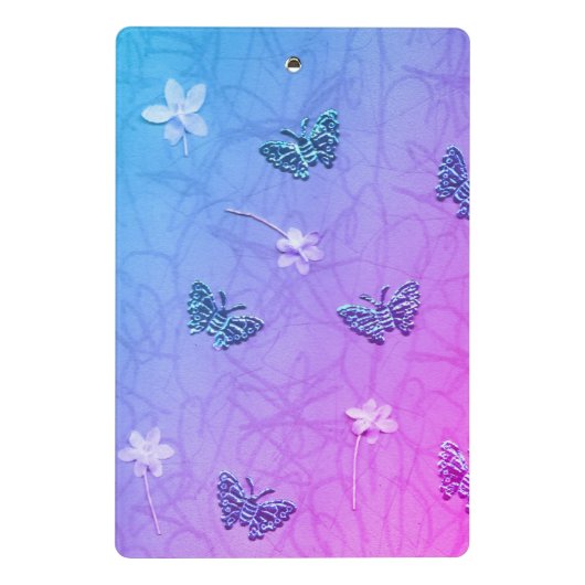 Blossom en buikvlies mini klembord (Achterkant)