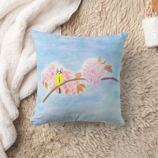 Blossom en tuinvogel kussen (Deken)