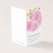 Blossom-evenementschema en -kaart van de weddensch kaart (Buitenkant)