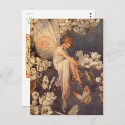 Blossom Fairy Briefkaart (Voorkant / Achterkant)