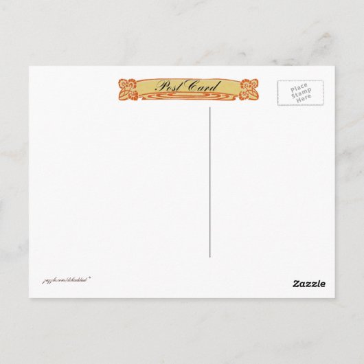 Blossom Fairy Briefkaart (Achterkant)