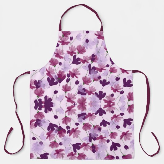 Blossom Floral Abstract Schort (Voorkant)