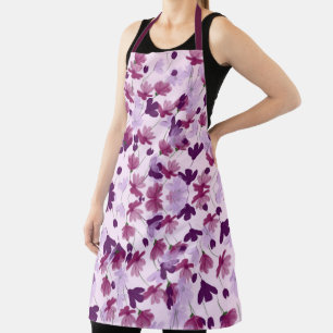 Blossom Floral Abstract Schort