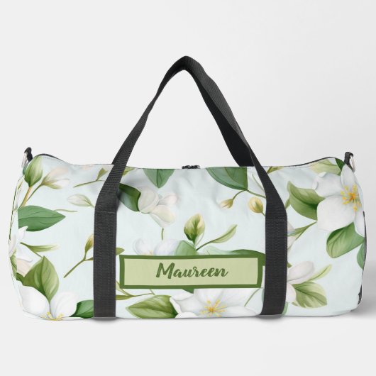 Blossom Gepersonaliseerde Duffle Bag Plunjezak (Voorkant)