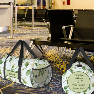 Blossom Gepersonaliseerde Duffle Bag Plunjezak