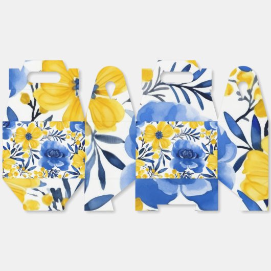 Blossom Glow Box" Bedankdoosjes (Ongevouwen)