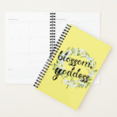 Blossom goddess daisy wreath planner (Display)