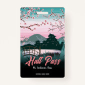 Blossom Hall Pass Badge (Achterkant)