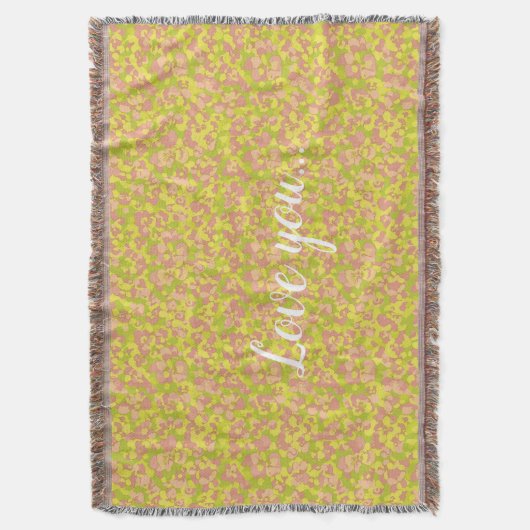 Blossom Haze Deken (Voorkant Verticaal)