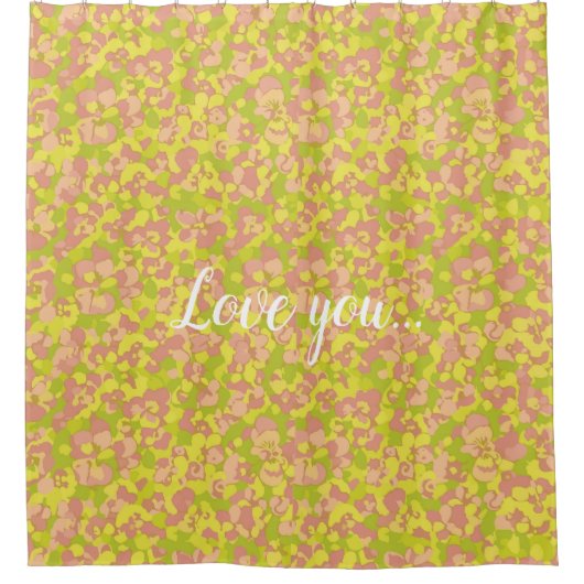 Blossom Haze Douchegordijn (Voorkant)