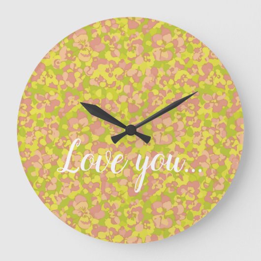 Blossom Haze Grote Klok (Voorkant)